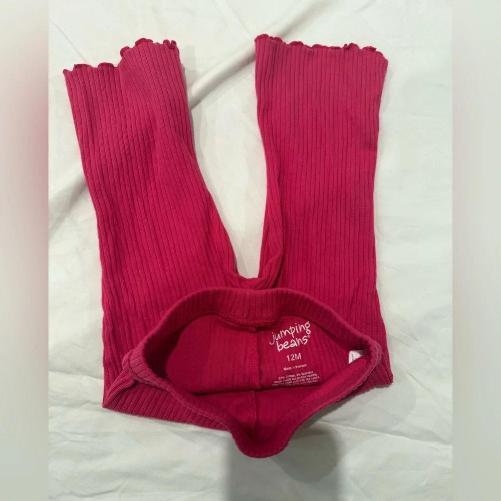 Bundle Jumping Beans Long Sleeve Top and Pants Size 12M Pants and 18M Top